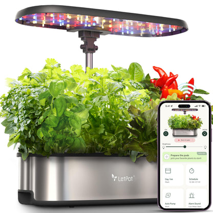 LETPOT LPH-SE Smart Herb Garden Kit with 12 Pods