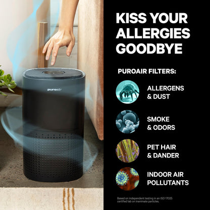 PUROAIR 240 HEPA Air Purifiers for Large Rooms - 2 Pack