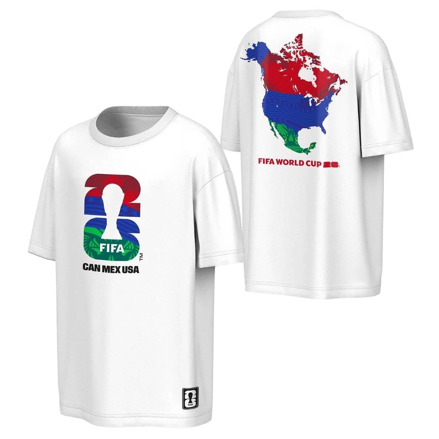 FIFA World Cup 2026™ Host North America White T-Shirt - Unisex