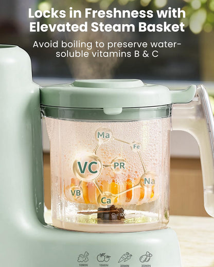 GROWNSY Baby Food Maker - One Step Processor & Steamer