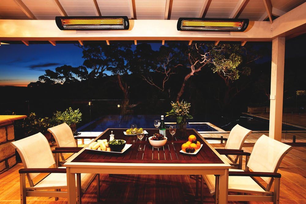 Smart Heat Tungsten Electric 6000W Radiant Infrared Electric Patio Heater Model BH0420033