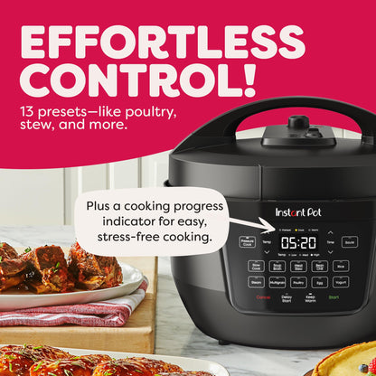 INSTANT POT 7.5QT RIO Wide 7-in-1 Electric Multi-Cooker