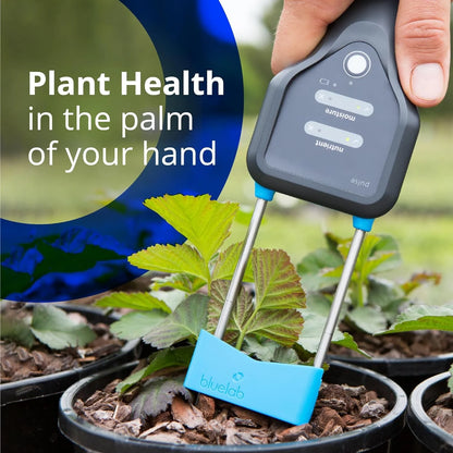 Pulse Meter Water 3-in-1 Moisture/Nutrient (TDS)/Temperature Test Kit for Garden Soil, Coco, and Solution, Ester for Hydroponic System and Indoor Plant Grow, Clear