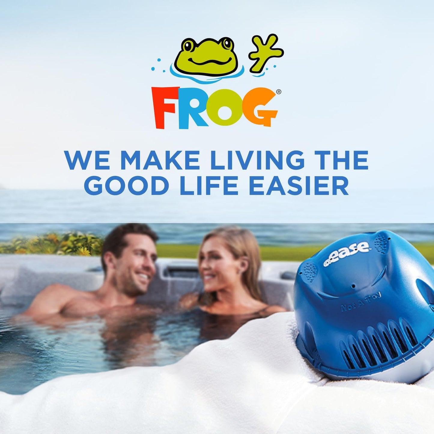 FROG @Ease Hot Tub Floating Sanitizer System - 4 Month Bundle