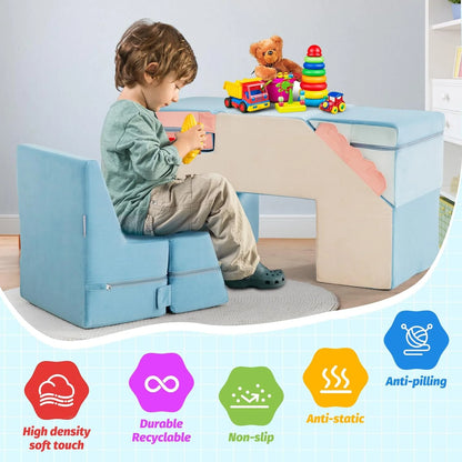 Climbing Blocks for Toddlers,Indoor Soft Climb and Crawl Play Climbing Toys for Creativity & Imagination