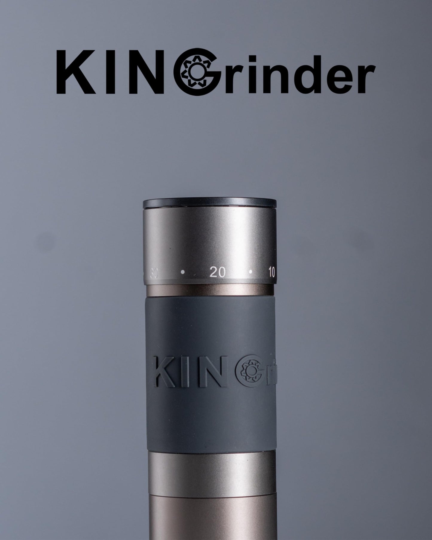 KINGRINDER K6 Manual Hand Coffee Grinder - Stainless Steel Burr Mill