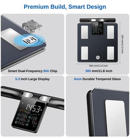 GE Smart Scale Body Weight with Full Body Analysis