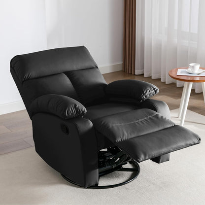 Small Swivel Rocker Recliner Chair for Compact Spaces