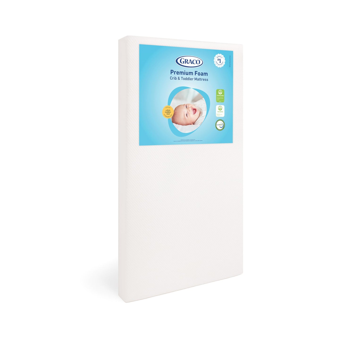 GRACO Premium Crib & Toddler Mattress - GREENGUARD Gold Certified