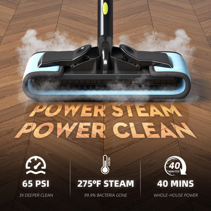 GOATCLEAN Heavy-Duty Steam Cleaner - 1500W Multipurpose Steamer