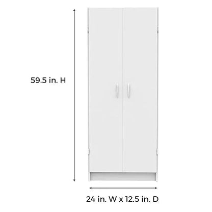 ClosetMaid Pantry Cabinet Cupboard with 2 Doors, Adjustable Shelves, for Kitchen, Laundry or Utility Room