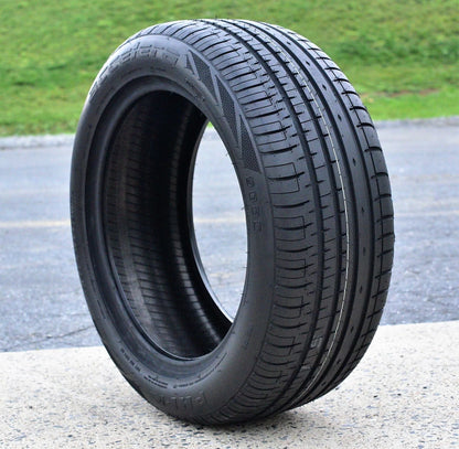 One set of 4(4)255/35R20 ZR 97Y XL A/S performance tires for: 2007-10 Mercedes-Benz S550 4Matic, 2017-18 Audi Q3 Technik