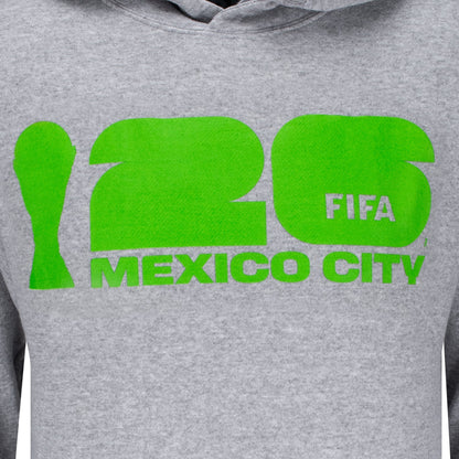 FIFA World Cup 2026™ Mexico City Grey Hoodie - Unisex