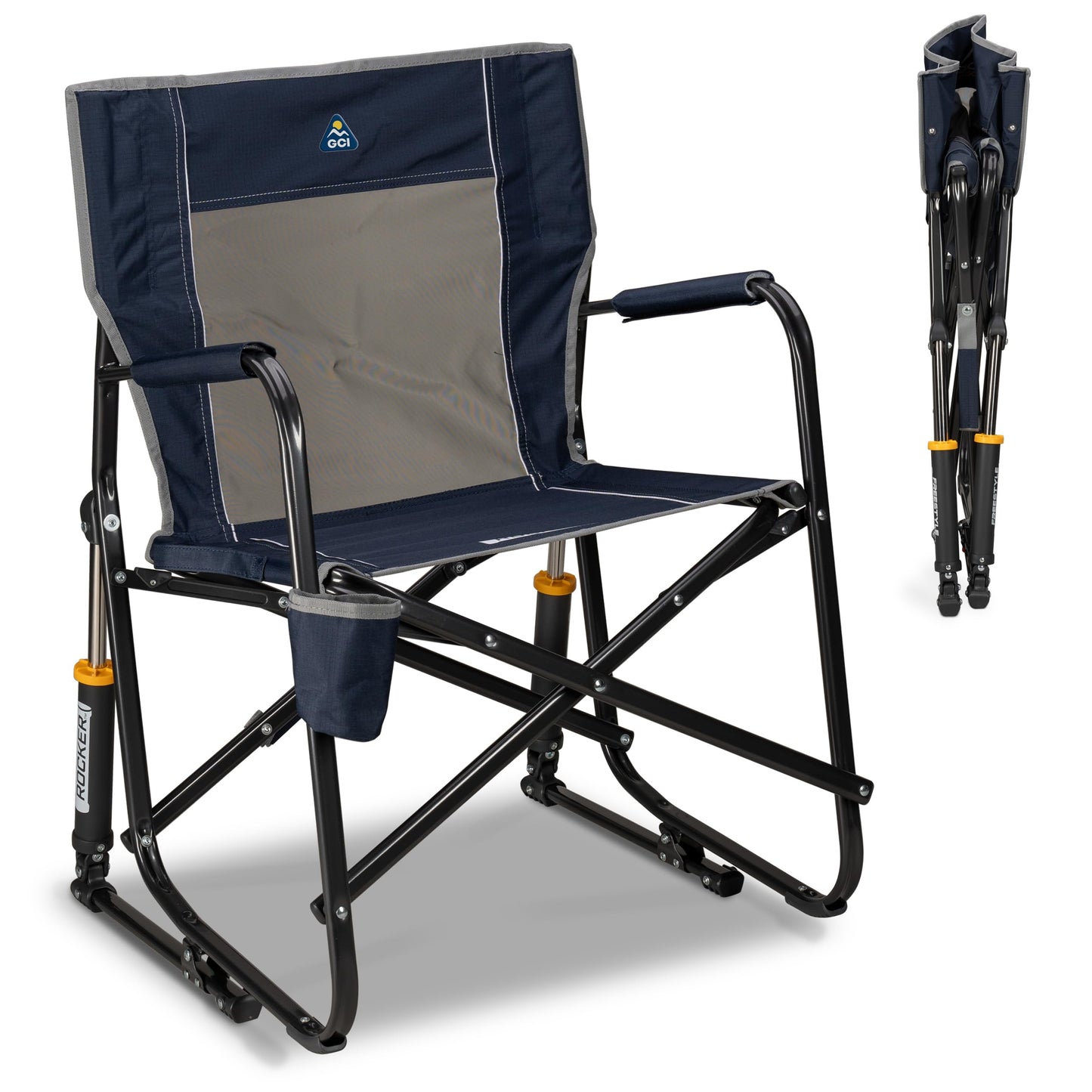 GCI OUTDOOR Freestyle Rocker Camping Chair - Portable Folding Design