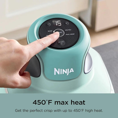 Ninja Crispi 4-in-1 Portable Glass Air Fryer Cooking System, 1500W, 4QT & 6-Cup TempWare Glass Containers with Storage Lids, Microwave, Freezer & Dishwasher Safe