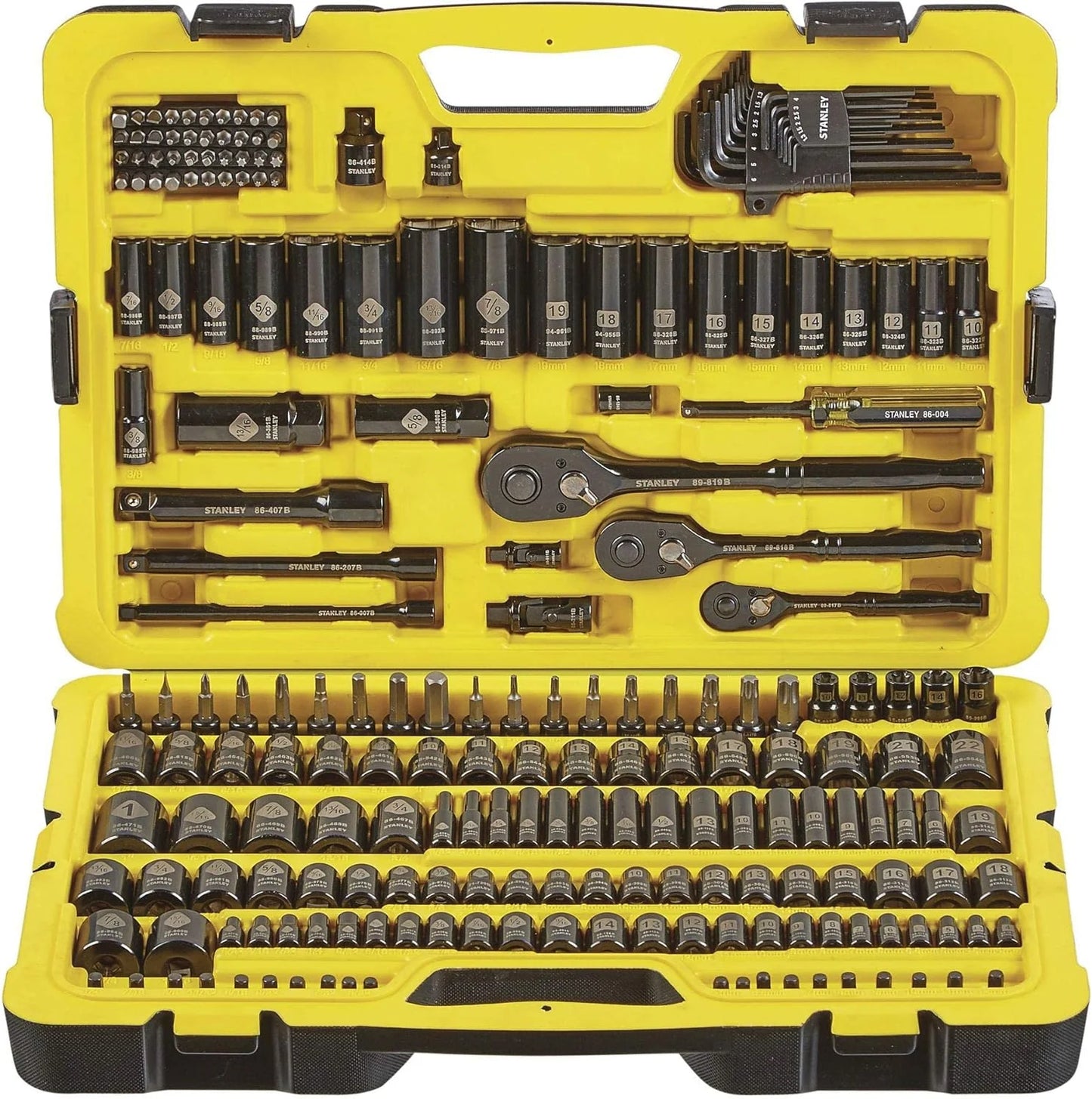 Professional Grade Black Chrome NEW Mechanics Tool Set (Socket Set-229 pieces)