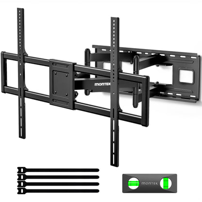 MONTEK Heavy Duty XXL Full Motion TV Wall Mount 60-120"