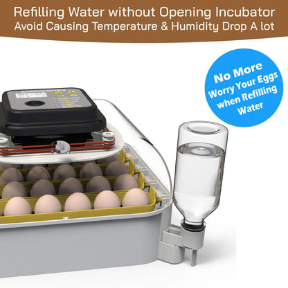 MATICOOPX MATICOOPX 30 Egg Incubator with Humidity Display