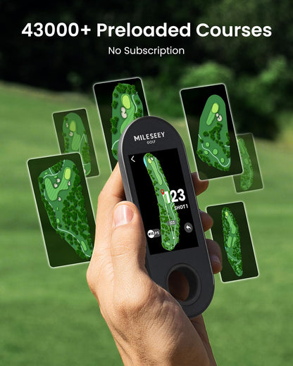 MILESEEY GeneSonic Pro Golf Speaker & GPS Rangefinder