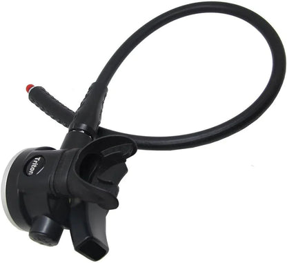 Palantic AS103 Yoke Regulator & Octopus Combo for Scuba Diving | High-Performance Over-Balanced Regulator, Silicone Mouthpiece, 27" Hose, Large Purge Button, 36" Yellow Octopus Hose