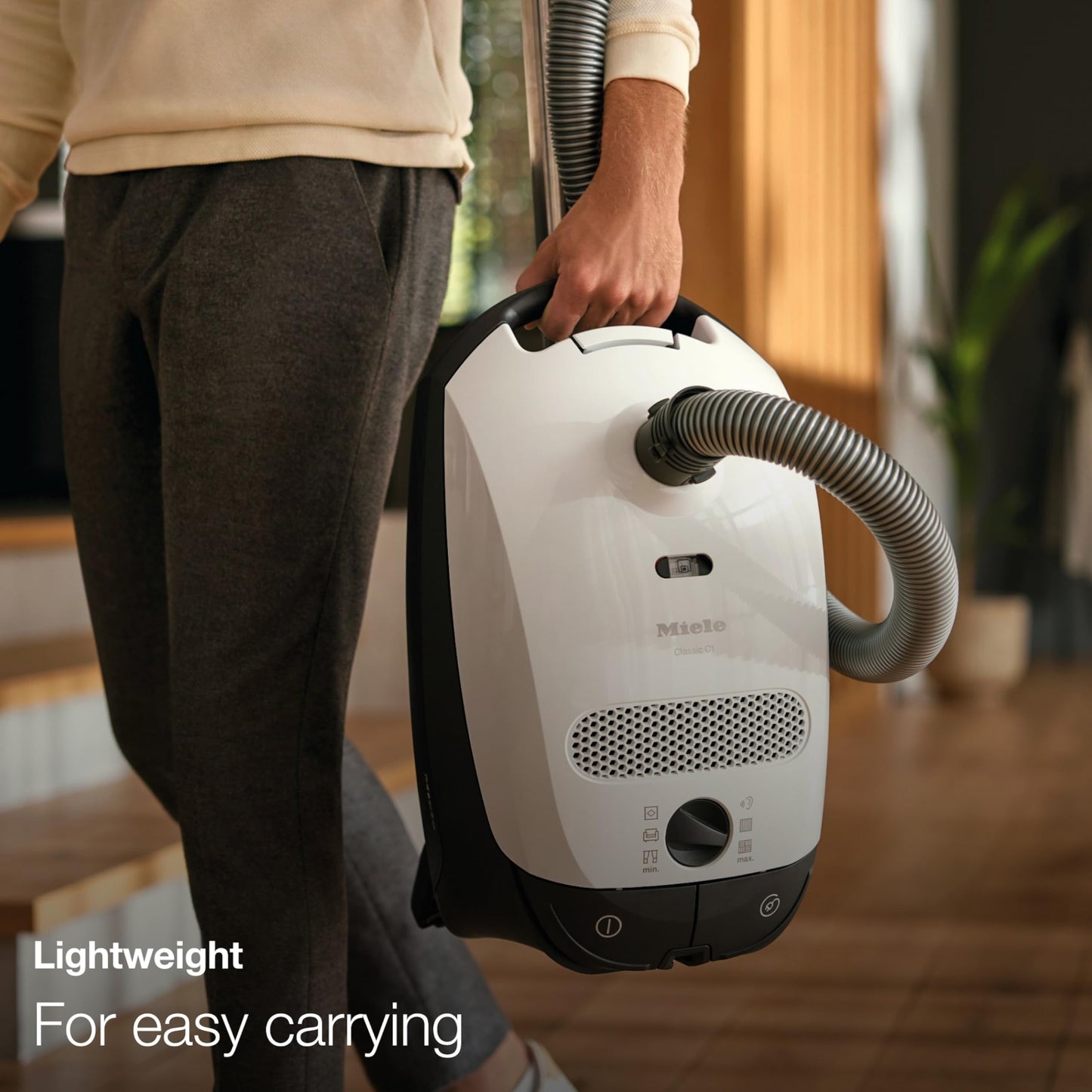MIELE Classic C1 Pure Suction Vacuum - Portable Bagged Canister