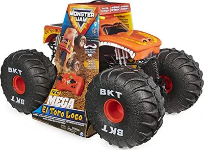 Monster Jam, Official Mega Grave Digger All-Terrain Remote Control Monster Truck with Lights sgtnighsdesigns