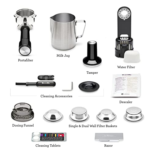 Breville Barista Express Espresso Machine, One Size, Brushed Stainless Steel: Semi Automatic Pump Espresso Machines: Home & Kitchen