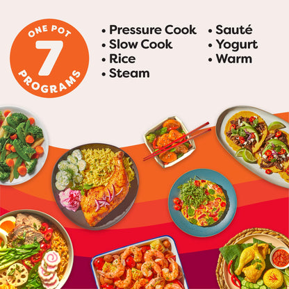 INSTANT POT Duo 7-in-1 Mini Electric Pressure Cooker, 3 Quart