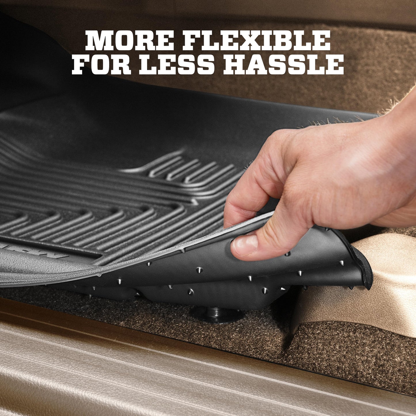 HUSKY LINERS Weatherbeater Floor Mats for 2015-2026 Ford F-150