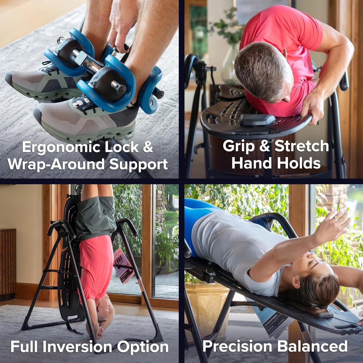 TEETER EP-560 Inversion Table, Back Pain Relief, FDA Registered