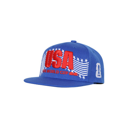 FIFA World Cup 2026™ USA Flatbrim Blue Cap