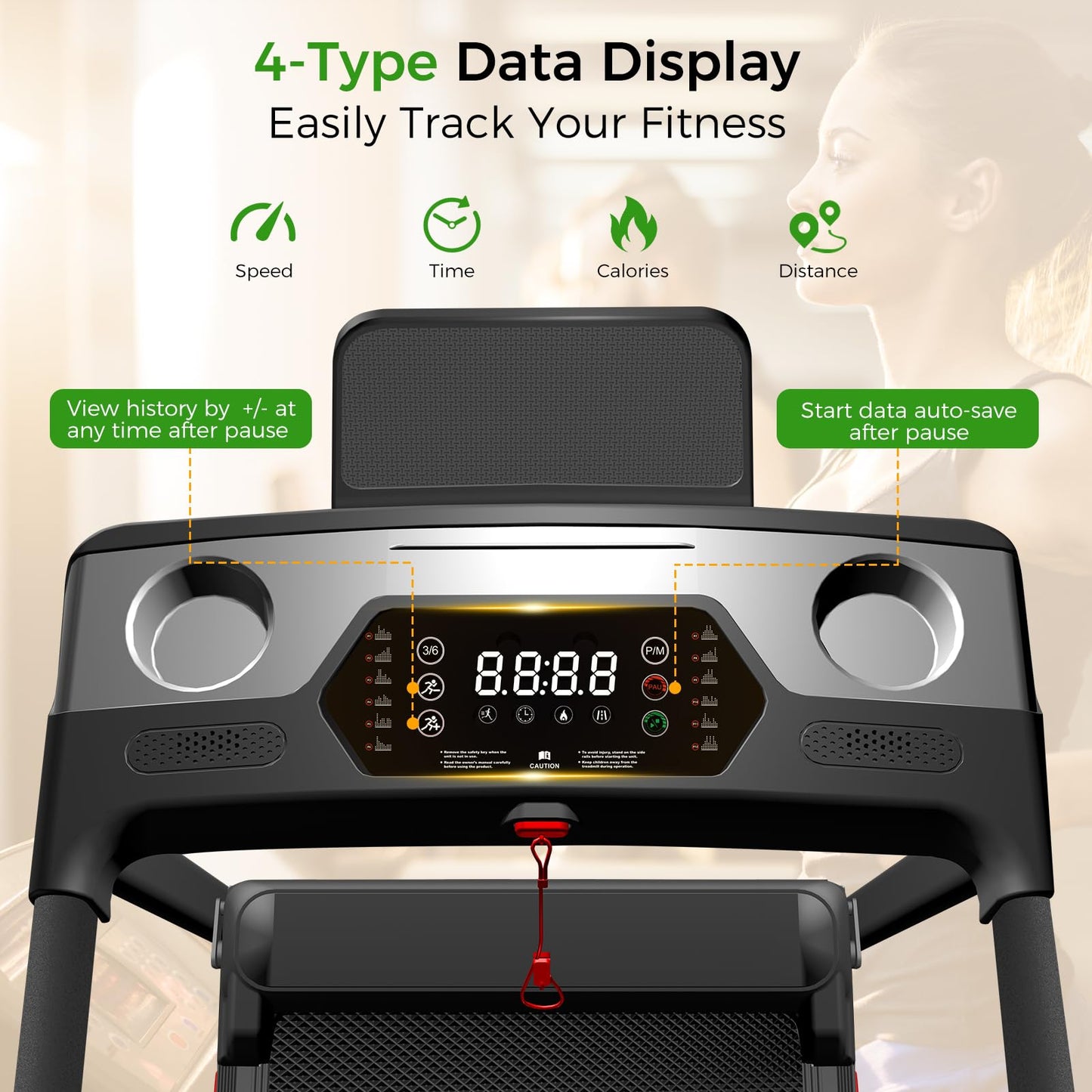 FUTUREGLIDE Portable Treadmill with Incline - 3-in-1 Walking Pad