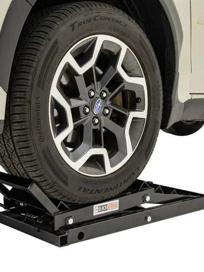 Black Widow Hydraulic Car Lift with Ramp – 3,000 lb. per pair Capacity sgtnighsdesigns