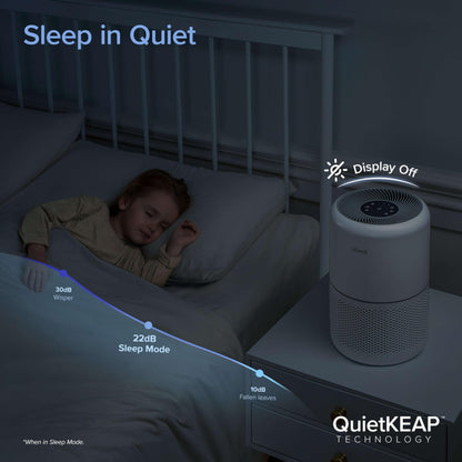 LEVOIT Core300S-P Air Purifier: HEPA, Smart WiFi, Quiet