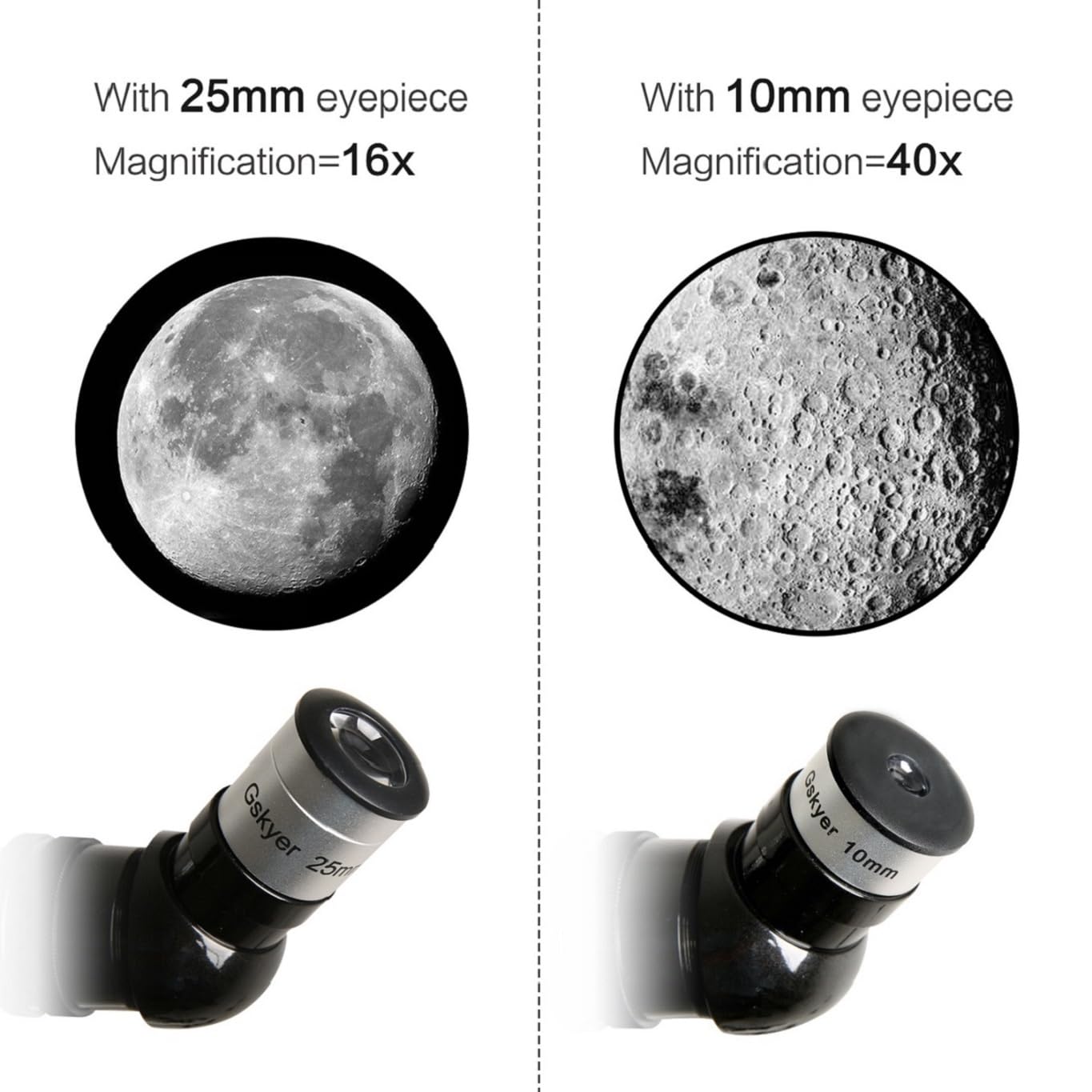 GSKYER 70mm Aperture 400mm AZ Mount Astronomical Telescope