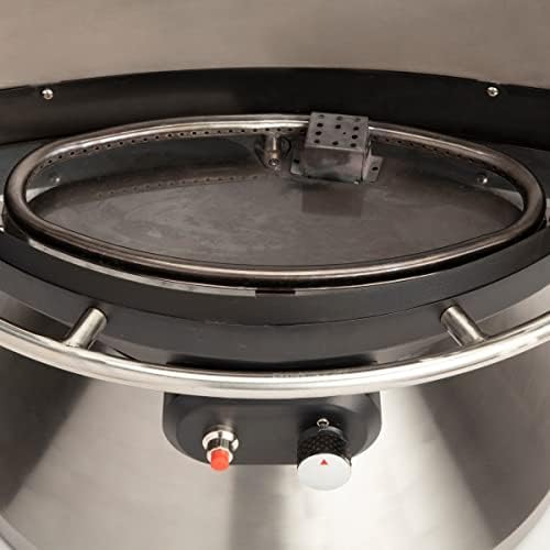 COH-600 Propane Fire Pit, Patio Heater with Tip-Over Safety Switch, 8 lbs. Lava Rocks Included, 31" x 31" x 48"
