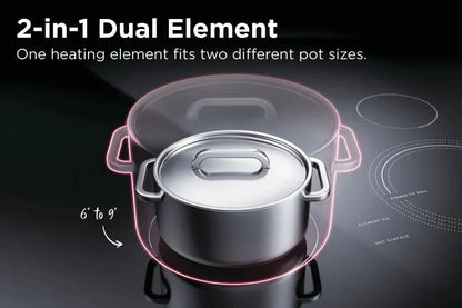 Frigidaire 30-in Glass Top 5 Burners 5.3-cu ft Steam Cleaning Freestanding Electric Range (EasyCare Stainless Steel)