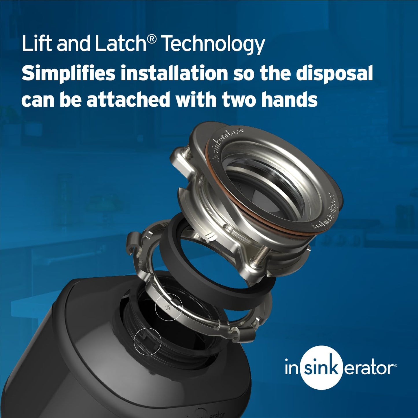 INSINKERATOR InSinkErator Badger 5 Garbage Disposal, 1/2 HP