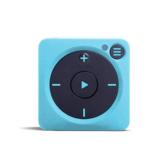 Mighty Vibe Spotify and Amazon Music Player – Bluetooth & Wired Headphones – 1,000 Song Storage – No Phone Needed – Blue
