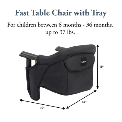 INGLESINA Fast Table Chair with Tray - Portable Baby High Chair