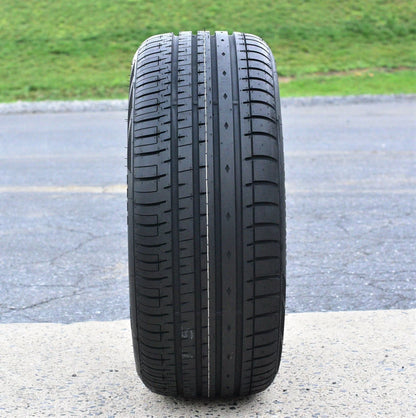 One set of 4(4)255/35R20 ZR 97Y XL A/S performance tires for: 2007-10 Mercedes-Benz S550 4Matic, 2017-18 Audi Q3 Technik