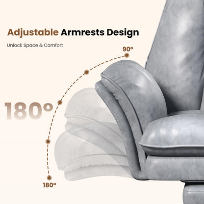 HOMRELEXA Big and Tall Executive Ergonomic Office Chair