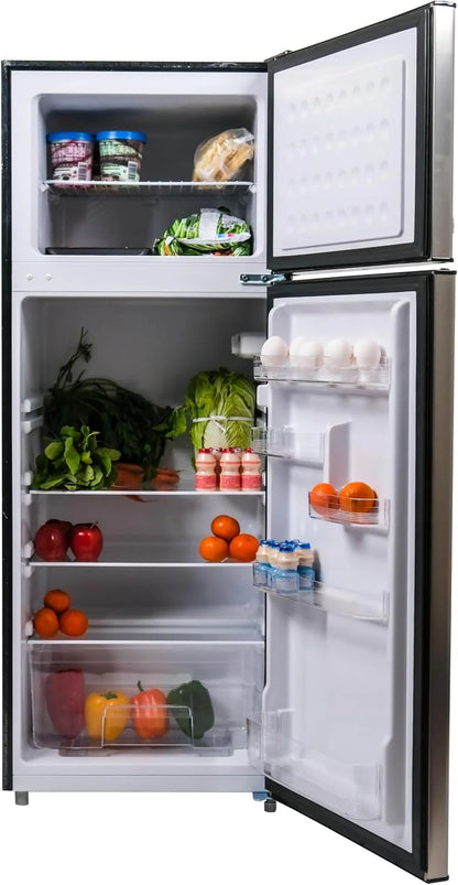 Frigidaire Apartment Refrigerator 7.5 Cu.Ft 2 Door Stainless