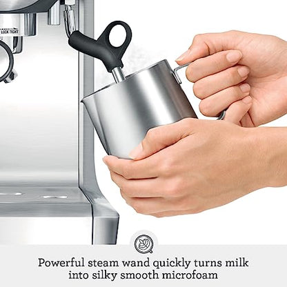 Breville Barista Express Espresso Machine, One Size, Brushed Stainless Steel: Semi Automatic Pump Espresso Machines: Home & Kitchen