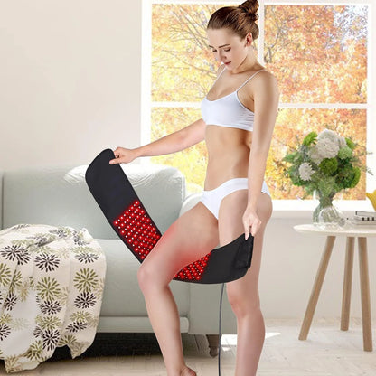 Red Light Therapy for Neck and Shoulder Pain Relief 850nm Near Infrared Therapy Set Wearable Wrap Devices for Upper Back Neck Shoulders Body Muscle Relax Home Use Treatment Pad FDA Cleared