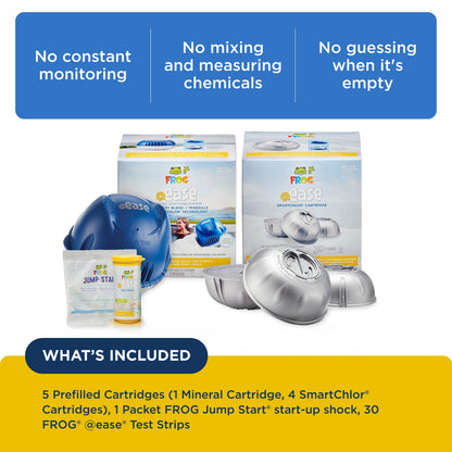 FROG @Ease Floating System for Hot Tubs - Smart Chlorine Sanitizer