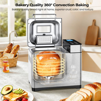 KBS Pro 710W Bread Maker - 17-in-1 Smart Bread Machine