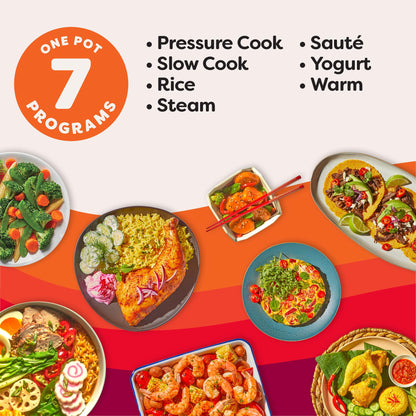 INSTANT POT 4QT RIO Mini 7-in-1 Multi-Cooker & Pressure Cooker