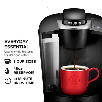 KEURIG K-Classic Single Serve Coffee Maker with Brew Sizes