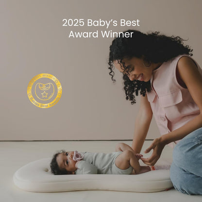 SNUGGLE ME Baby Lounger Curve - Organic Cotton Infant Nest